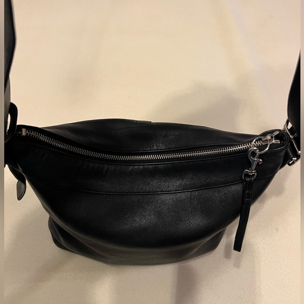COACH 9188 Authentic Vintage Legacy Soho Hobo Black Leather Crossbody Purse - Picture 9 of 10